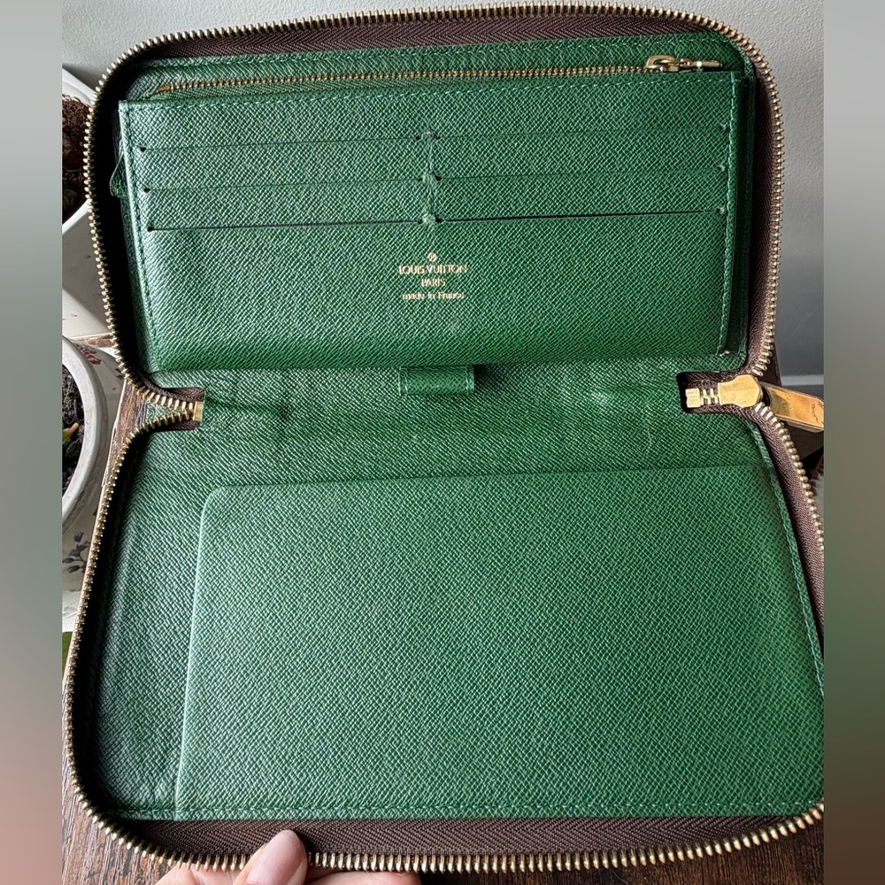 Louis Vuitton Groom Trunks Zippy Organizer Monogram Illustre Limited Edition - Picture 7 of 15